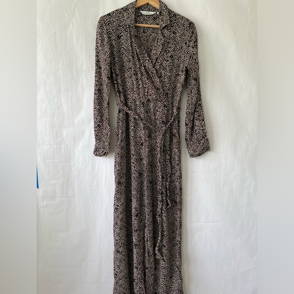 & OTHER STORIES Long Sleeve Wrap Jumpsuit - Picture 2 of 9